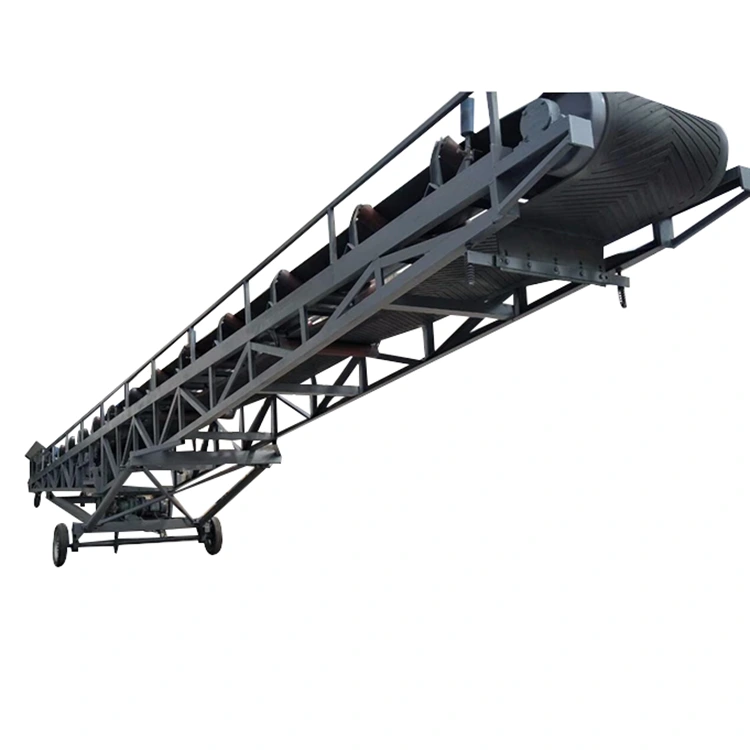 Transportador de correia de alto ângulo