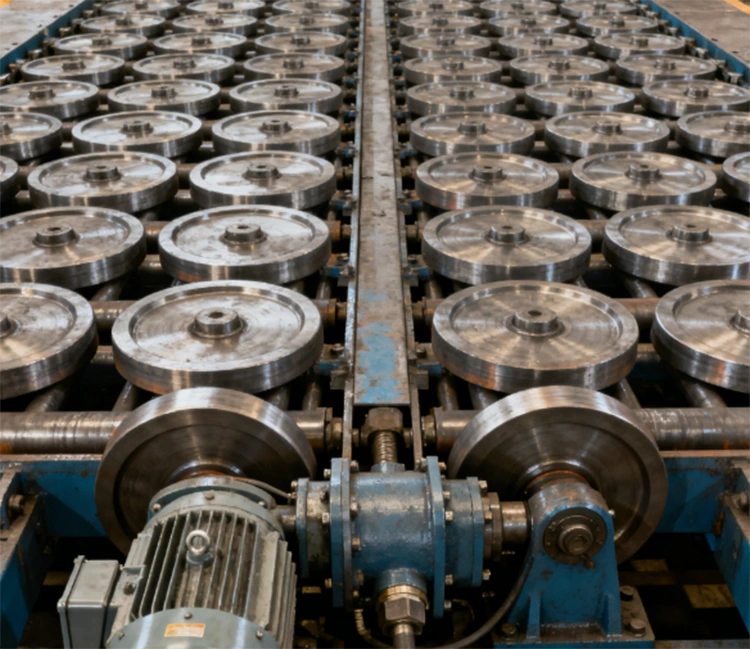 Roller-Type Cooling Bed